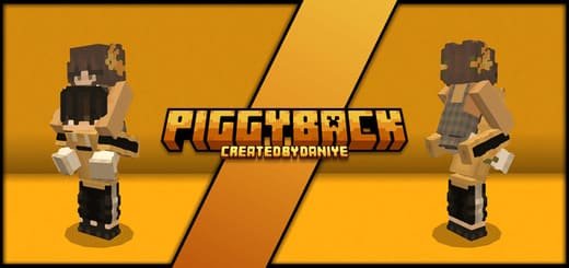Mod: Carry players on your back [1.21+] Minecraft PE / Bedrock [xfgiven_vers]