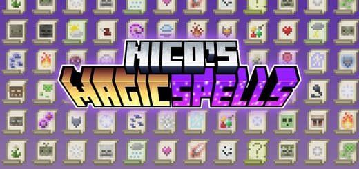 Mod: Magic Wand [1.21+] Minecraft PE / Bedrock [xfgiven_vers]