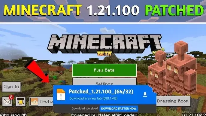 Minecraft PE (Bedrock) 1.21.100 - Release Minecraft PE / Bedrock [xfgiven_vers]