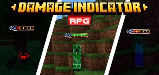 Mod: RPG Health [1.21+] Minecraft PE / Bedrock [xfgiven_vers]