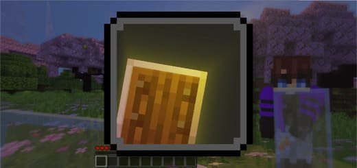 Textures: Transparent Shields [1.21+] Minecraft PE / Bedrock [xfgiven_vers]