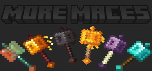 Мод: Новые молоты [1.21+] Minecraft PE / Bedrock [xfgiven_vers]