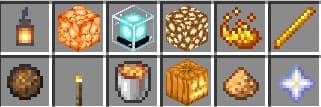 Items That Glow in Minecraft PE (Bedrock)