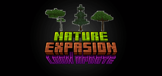 Tree improvement mod for Minecraft PE (Bedrock)