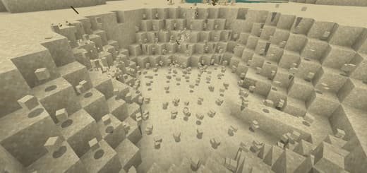 Addon: Exploitation du sable [1.21+] Minecraft PE / Bedrock [xfgiven_vers]