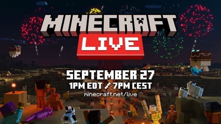 Start date of Minecraft Live 2025 about Bedrock