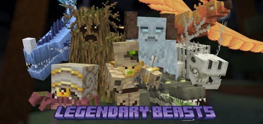 Мод: Мистические мобы [1.21+] Minecraft PE / Bedrock [xfgiven_vers]