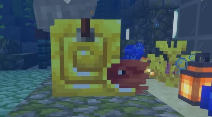 Armor for Nautilus in Minecraft PE (Bedrock)