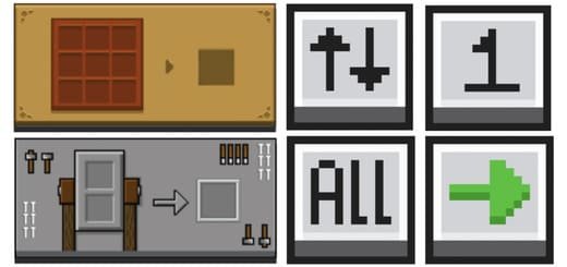 Textures: Beautiful interface [1.21+] Minecraft PE / Bedrock [xfgiven_vers]
