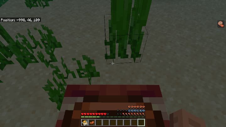 Верховая езда на Наутилусе в Minecraft PE (Bedrock)