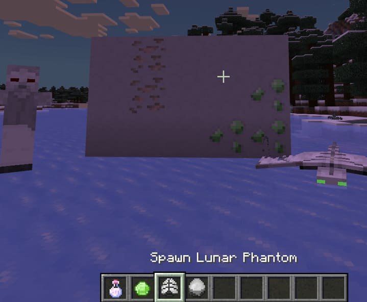 Новые мобы на Луне в моде для Майнкрафт ПЕ (Бедрок)