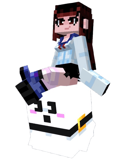 Gacha Hero item for summoning characters in Minecraft PE (Bedrock)
