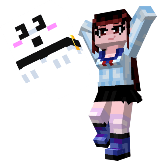 Ghostmancer from the RPG Party mod in Minecraft PE (Bedrock)
