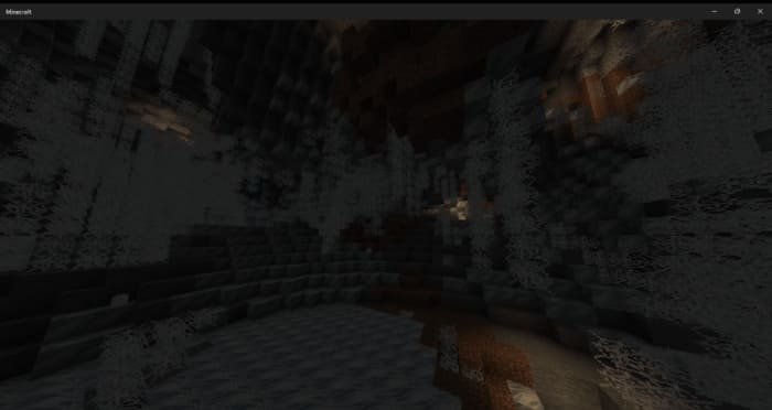 Spider Caves in the Minecraft PE (Bedrock) mod