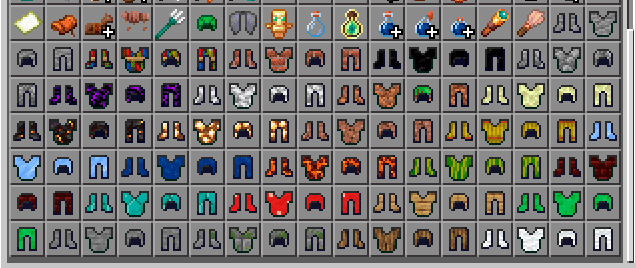 Вся броня из мода Каменная броня для Майнкрафт ПЕ (Бедрок)