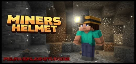 Mod: Miner's helmet [1.21; 26+]