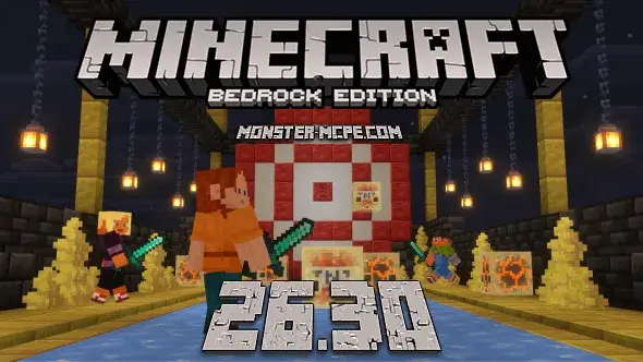 Minecraft PE (Bedrock) 26.30 — Release